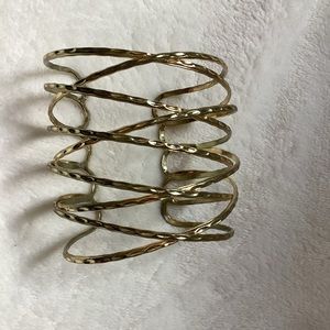 Gold Cuff Bracelet